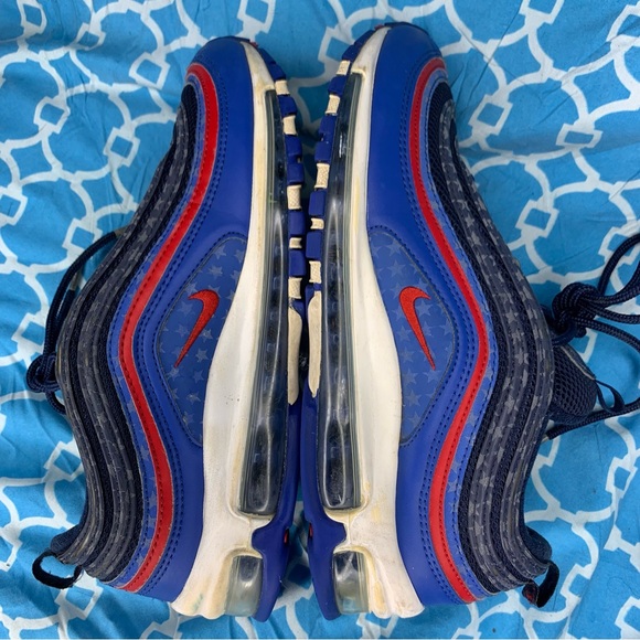 Nike Women’s size 9.5 Air Max 97 City pride Dallas away USA stars wmsn running - Picture 6 of 11